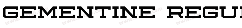 Gementine Regular字体转换 Gementine Regular字体转换